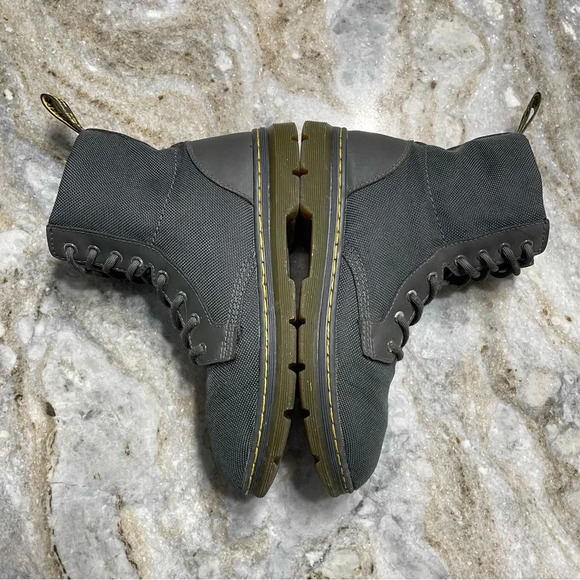 Dr. Martens Combs Y Black Combat Boots Ladies 6 Men’s 5 - Picture 5 of 11